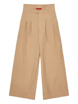 Eckhaus Latta: Бежевые брюки 
