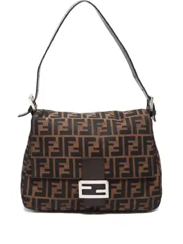 Fendi Pre-Owned: Коричневая сумка 