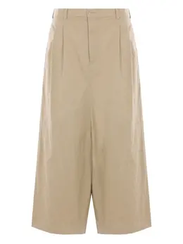 Comme Des Garçons Comme Des Garçons: Бежевые брюки 