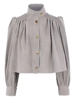 Chloé: Замшевая куртка 