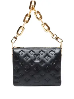 Louis Vuitton Pre-Owned: Чёрная сумка 