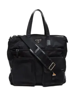 Prada Pre-Owned: Чёрная сумка 