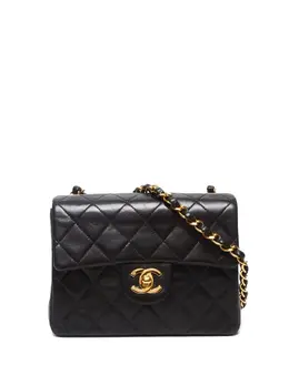 CHANEL Pre-Owned: Чёрная сумка 