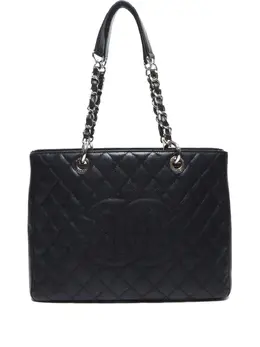 CHANEL Pre-Owned: Чёрная сумка 
