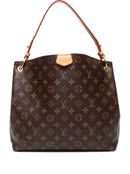 Louis Vuitton Pre-Owned: Коричневая сумка 