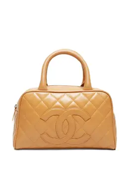 CHANEL Pre-Owned: Коричневая сумка 