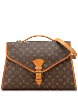 Louis Vuitton Pre-Owned: Коричневый портфель 