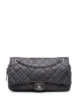CHANEL Pre-Owned: Фиолетовая сумка 