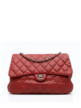 CHANEL Pre-Owned: Серебристая сумка 