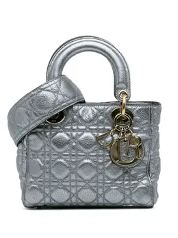 Christian Dior Pre-Owned: Серебристая сумка 