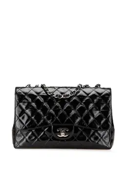 CHANEL Pre-Owned: Чёрная сумка 