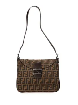 Fendi Pre-Owned: Коричневая сумка 