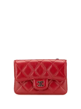 CHANEL Pre-Owned: Красный кошелёк 