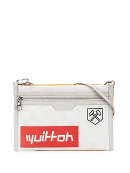 Louis Vuitton Pre-Owned: Серая сумка через плечо 