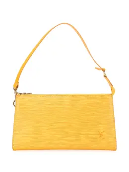 Louis Vuitton Pre-Owned: Жёлтая сумка 
