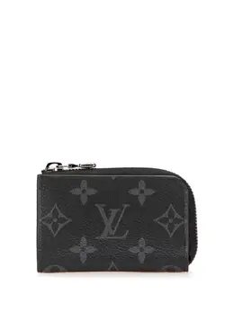 Louis Vuitton Pre-Owned: Чёрный кошелёк 