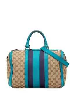 Gucci Pre-Owned: Голубая сумка 