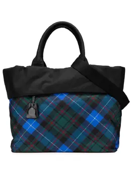 Prada Pre-Owned: Голубая сумка 