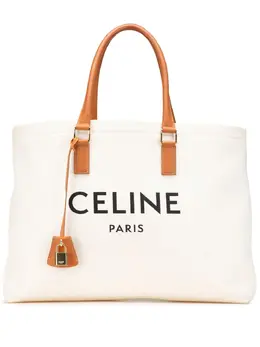 Céline Pre-Owned: Сумка-шоппер с принтом 