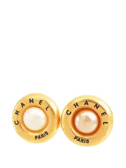 CHANEL Pre-Owned: Серьги 
