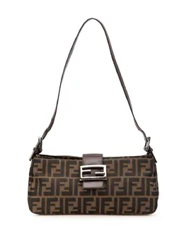 Fendi Pre-Owned: Коричневая сумка 