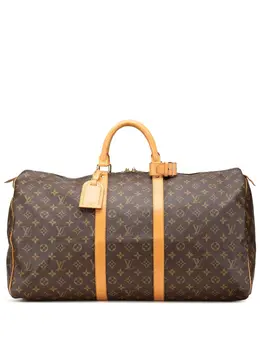 Louis Vuitton Pre-Owned: Коричневая сумка 
