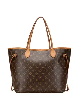 Louis Vuitton Pre-Owned: Коричневая сумка-шоппер 