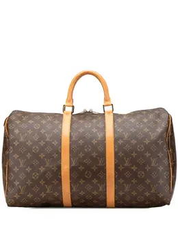 Louis Vuitton Pre-Owned: Коричневая сумка 