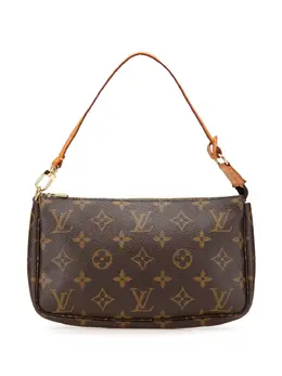Louis Vuitton Pre-Owned: Коричневая сумка 