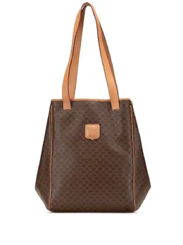 Céline Pre-Owned: Коричневая сумка-шоппер 