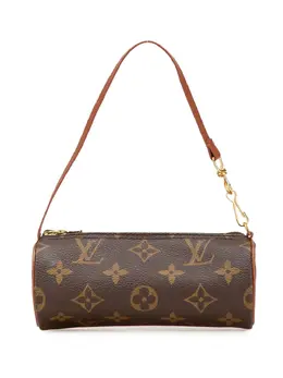 Louis Vuitton Pre-Owned: Коричневая сумка 