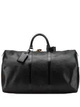 Louis Vuitton Pre-Owned: Чёрная сумка 