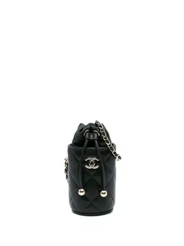 CHANEL Pre-Owned: Чёрная сумка 