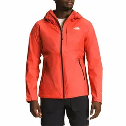 The North Face: Оранжевая куртка 