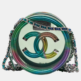 Chanel: Зелёный клатч 