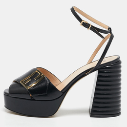 Fendi: Чёрные сандалии  Promenade