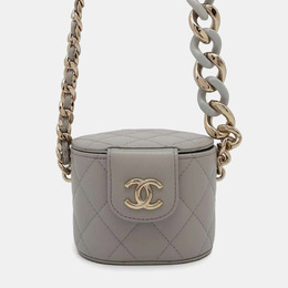 Chanel: Серая сумка 