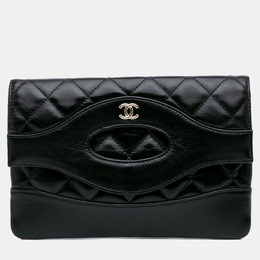 Chanel: Чёрный клатч 