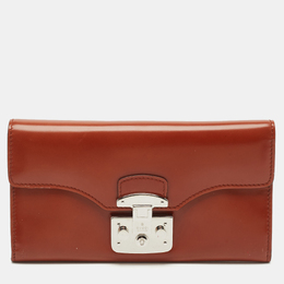 Gucci: Коричневый кошелёк 
