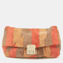 Marc by Marc Jacobs: Клатч в полоску 