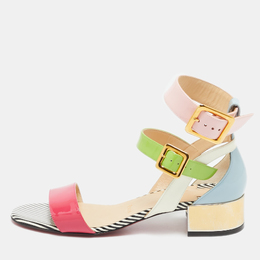 Christian Louboutin: Многоцветные сандалии 