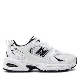 New Balance: Белые кроссовки 