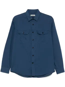 Canali: Синяя рубашка 