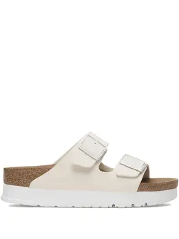 Birkenstock: Белые сандалии 