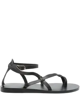 Ancient Greek Sandals: Чёрные сандалии 