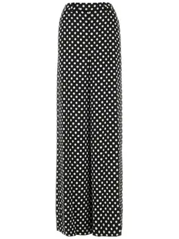 Saint Laurent: Шёлковые брюки 