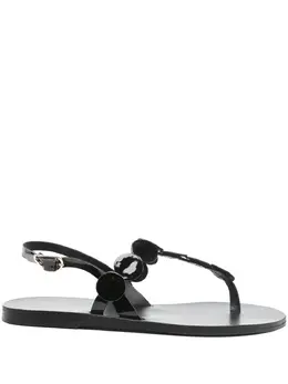 Ancient Greek Sandals: Чёрные сандалии 