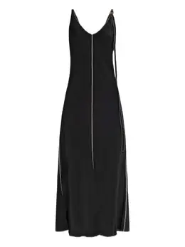 Sportmax: Чёрное платье 