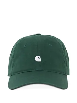 Carhartt WIP: Зелёная кепка 