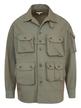 Engineered Garments: Зелёная рубашка 